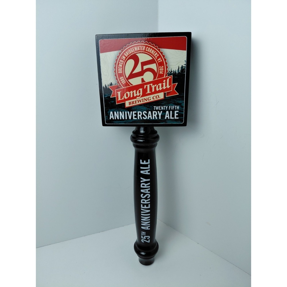 Long Trail Brewing Co. "25th Anniversary Ale". Rare Piece. Great Condition. 12"